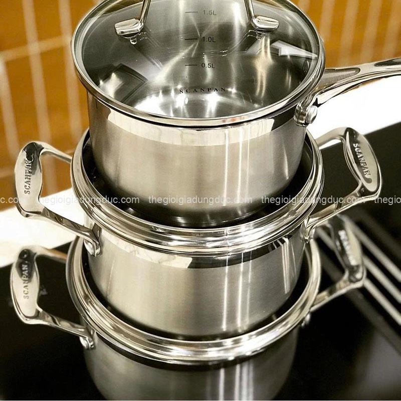 bo-noi-inox-scanpan-impact-3-mon Bộ nồi inox Scanpan Impact 3 món