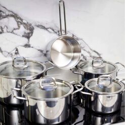Bộ nồi Steiger Nova 5 món (4 nồi, 1 quánh)