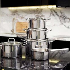 Bộ nồi Steiger Nova 5 món (4 nồi, 1 quánh)