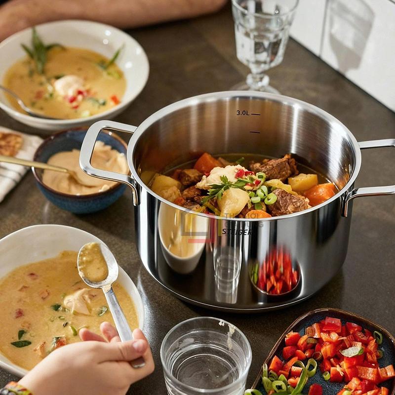 bo-noi-steiger-nova-5-mon (5) Bộ nồi Steiger Nova 5 món (4 nồi, 1 quánh)