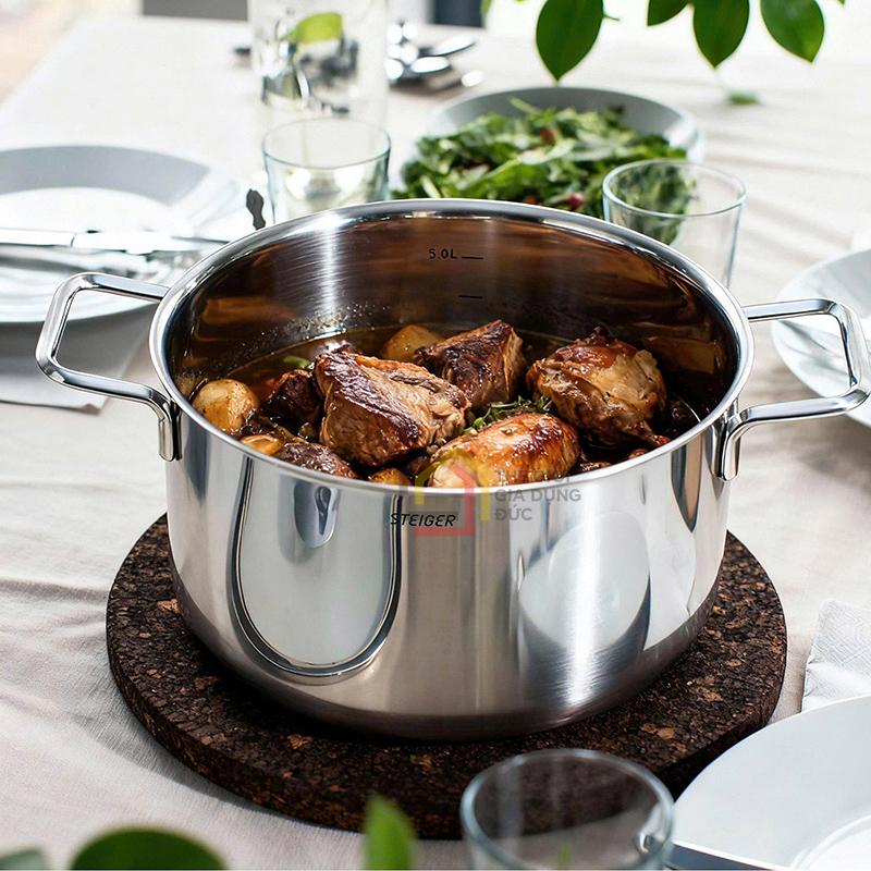 bo-noi-steiger-nova-5-mon (6) Bộ nồi Steiger Nova 5 món (4 nồi, 1 quánh)