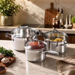 Bộ nồi inox Scanpan Impact 3 món