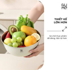 Bộ rổ chậu inox 304 Gume GM-DR0025 25cm