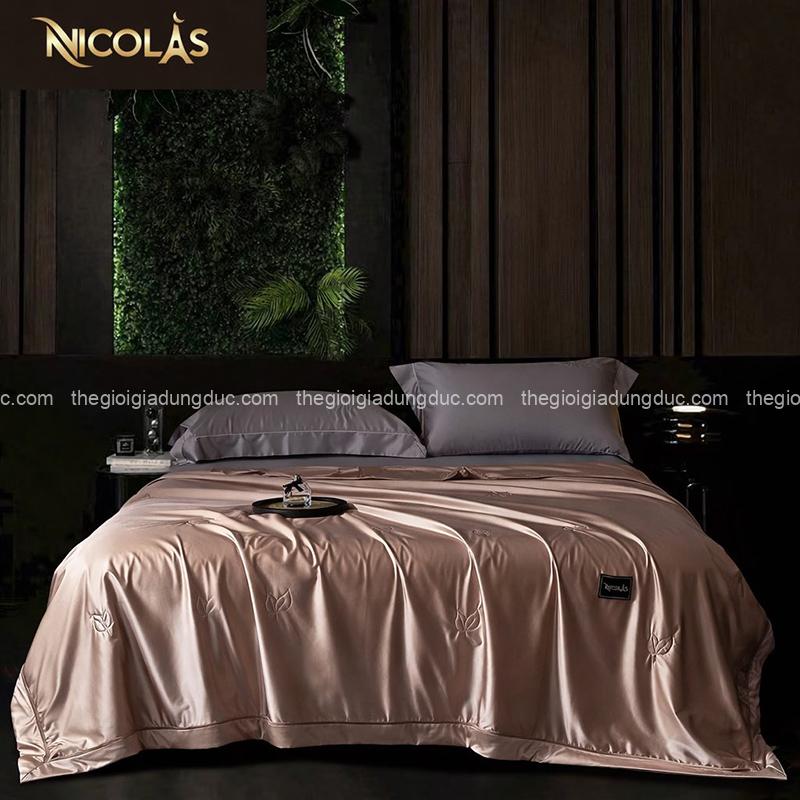 chan-he-lua-lanh-to-tam-nicolas (4) Chăn hè lụa lạnh tơ tằm Nicolas
