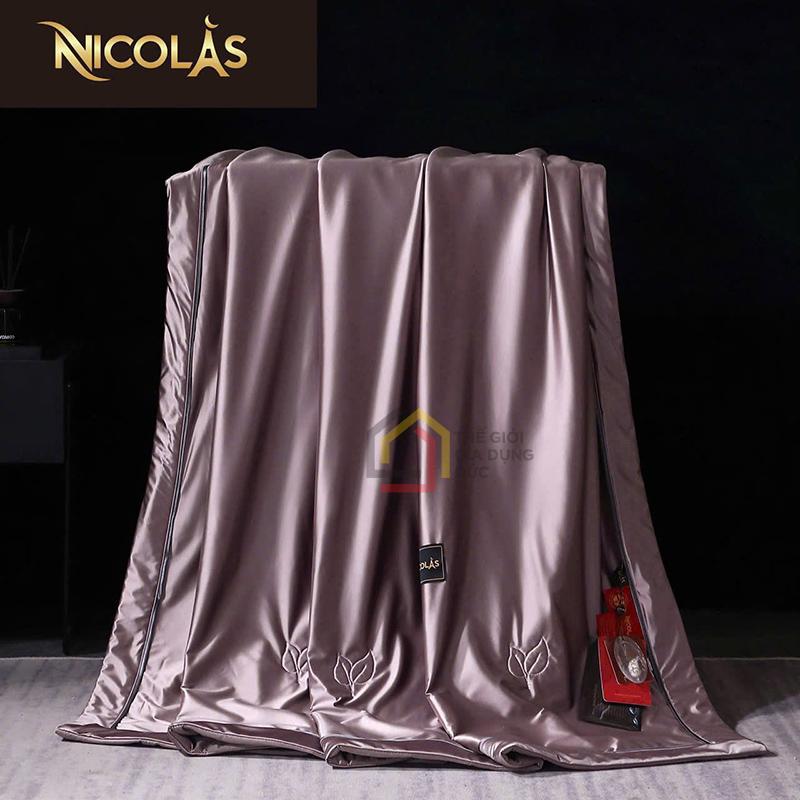 chan-he-lua-lanh-to-tam-nicolas (8) Chăn hè lụa lạnh tơ tằm Nicolas