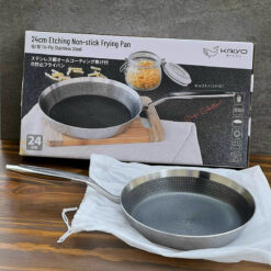 Chảo chống dính đúc inox vân nổi Kaiyo