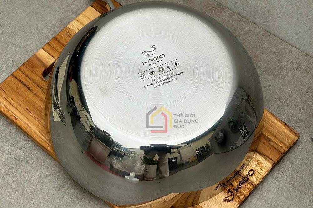 Chảo chống dính đúc inox vân nổi Kaiyo