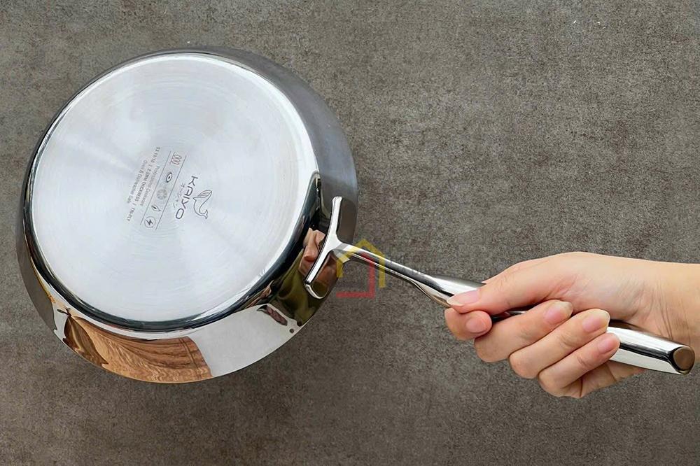 Chảo chống dính đúc inox vân nổi Kaiyo