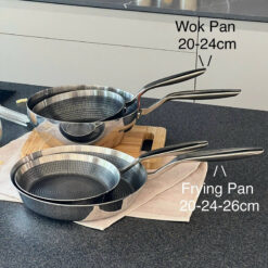Chảo chống dính đúc inox vân nổi Kaiyo