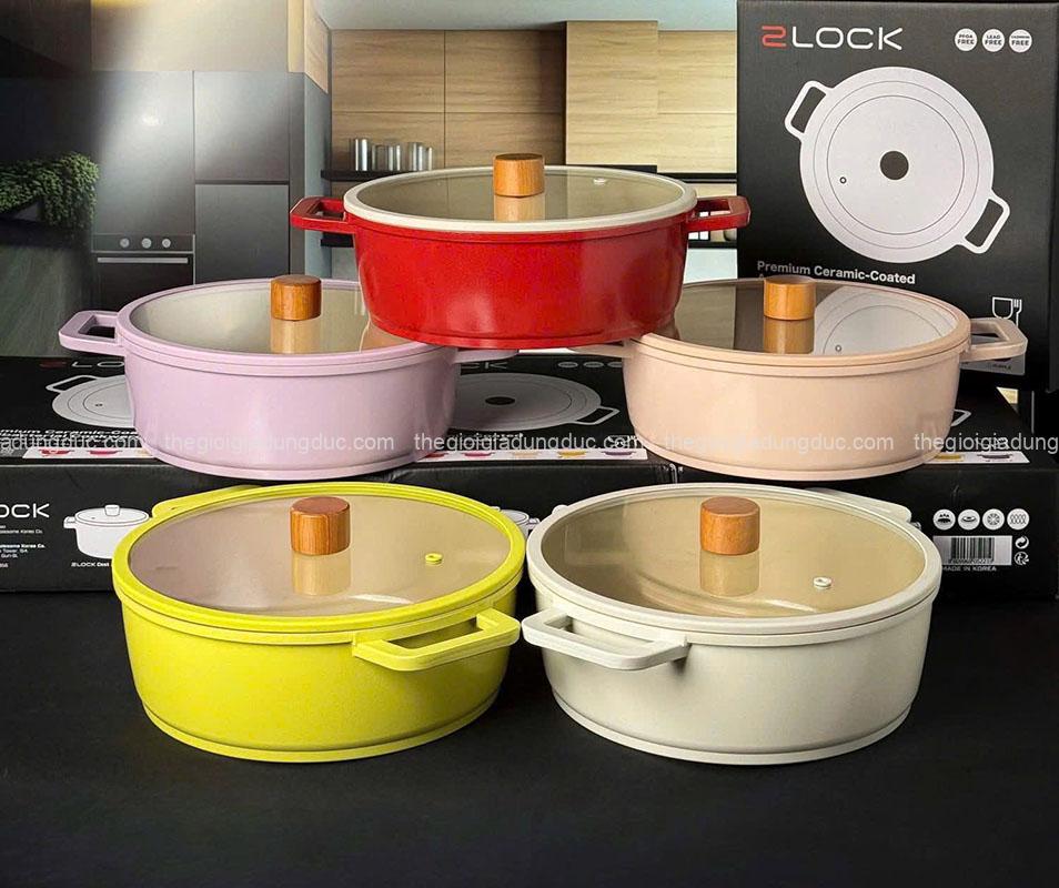 combo-bep-tu-va-noi-lau-2lock-korea (1) Combo bếp từ và nồi lẩu 2LOCK Korea (nồi 1 ngăn)
