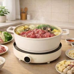 Combo bếp từ và nồi lẩu 2LOCK Korea (nồi 1 ngăn)