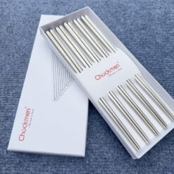 Hộp 5 đôi đũa vân đầu đũa Chockmen CKM JYCS5P