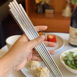 Hộp 5 đôi đũa vân đầu đũa Chockmen CKM JYCS5P