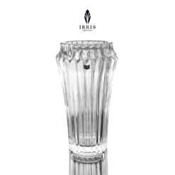 Lọ hoa thủy tinh pha lê màu Irris 30cm