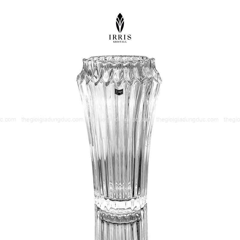 lo-hoa-thuy-tinh-pha-le-mau-irris-30cm (4) Lọ hoa thủy tinh pha lê màu Irris 30cm