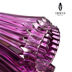 Lọ hoa thủy tinh pha lê màu Irris 30cm