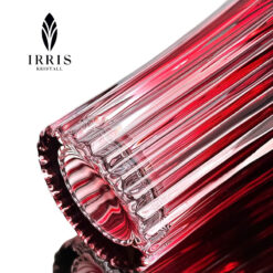 Lọ hoa thủy tinh pha lê màu Irris 30cm