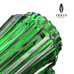 Lọ hoa thủy tinh pha lê màu Irris 30cm