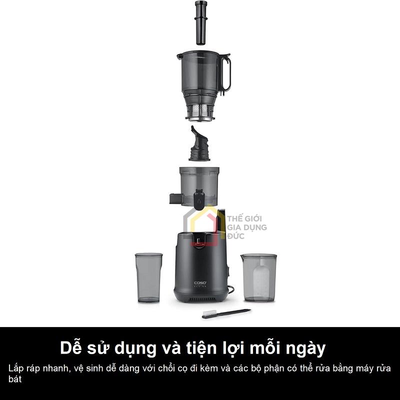 may-ep-cham-caso-juicefit-pro (5) Máy ép chậm CASO JuiceFit Pro