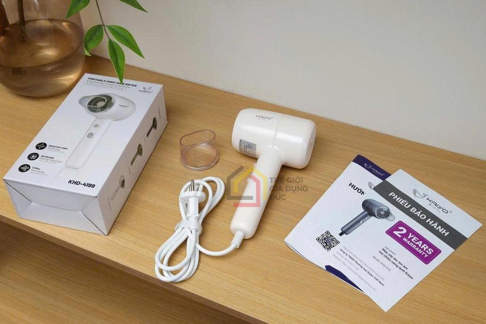 Máy sấy tóc Ion âm 2 chiều Kaiyo KHD-418