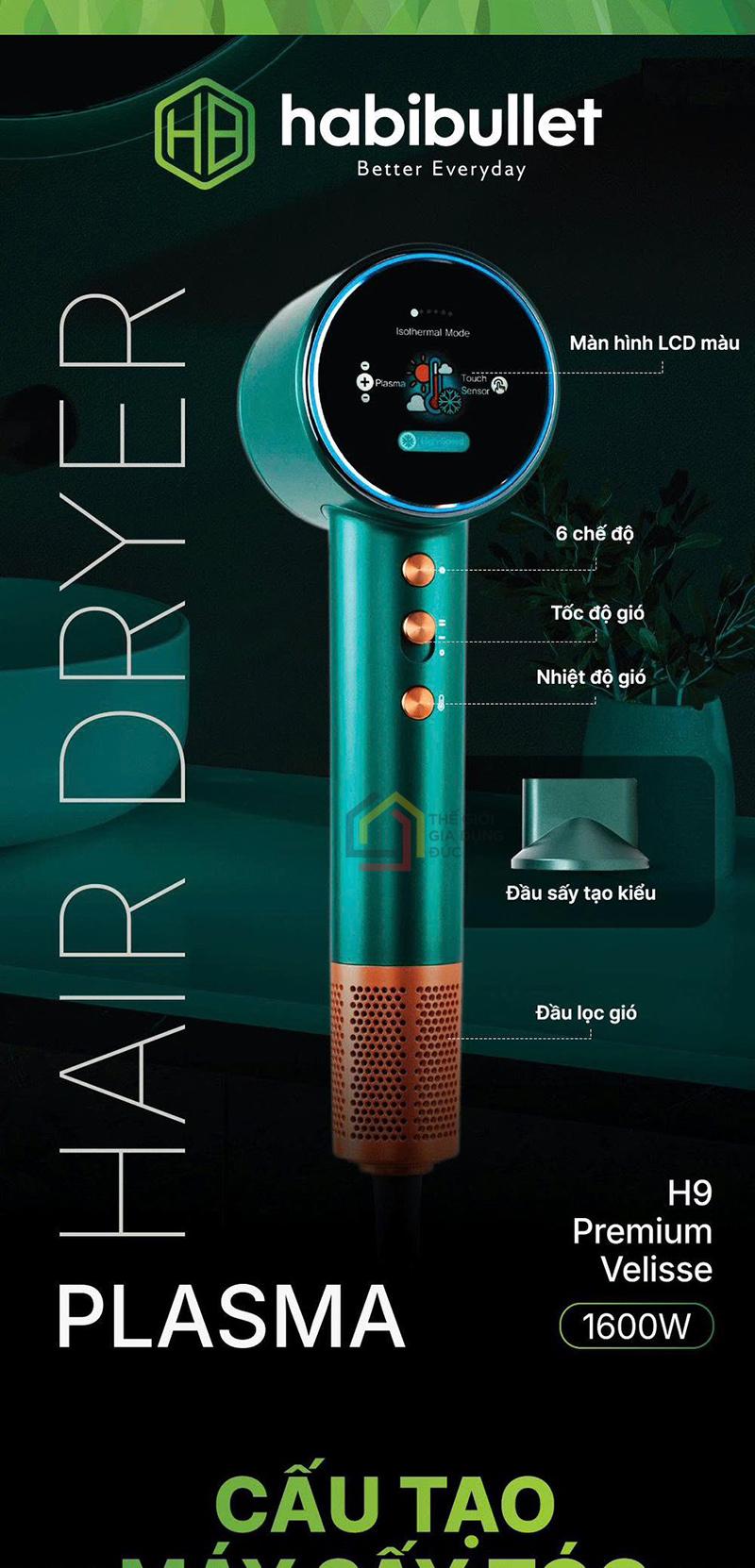 may-say-toc-plasma-habibullet-h9-premium-vilisse (1) Máy sấy tóc Plasma Habibullet H9 Premium Vilisse