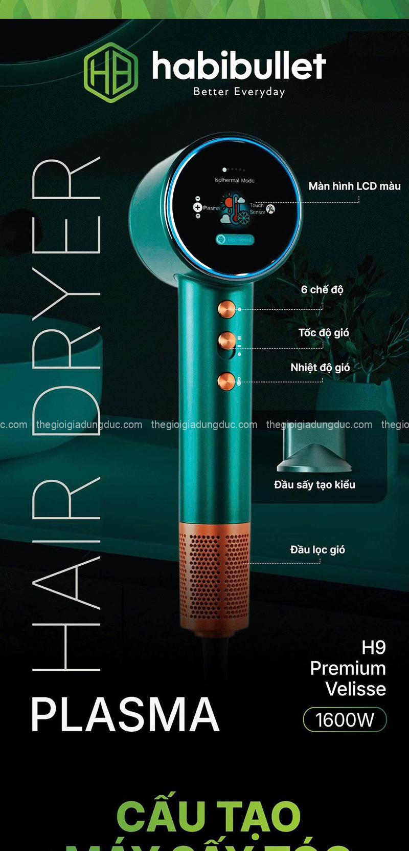 may-say-toc-plasma-habibullet-h9-premium-vilisse (1) Máy sấy tóc Plasma Habibullet H9 Premium Vilisse