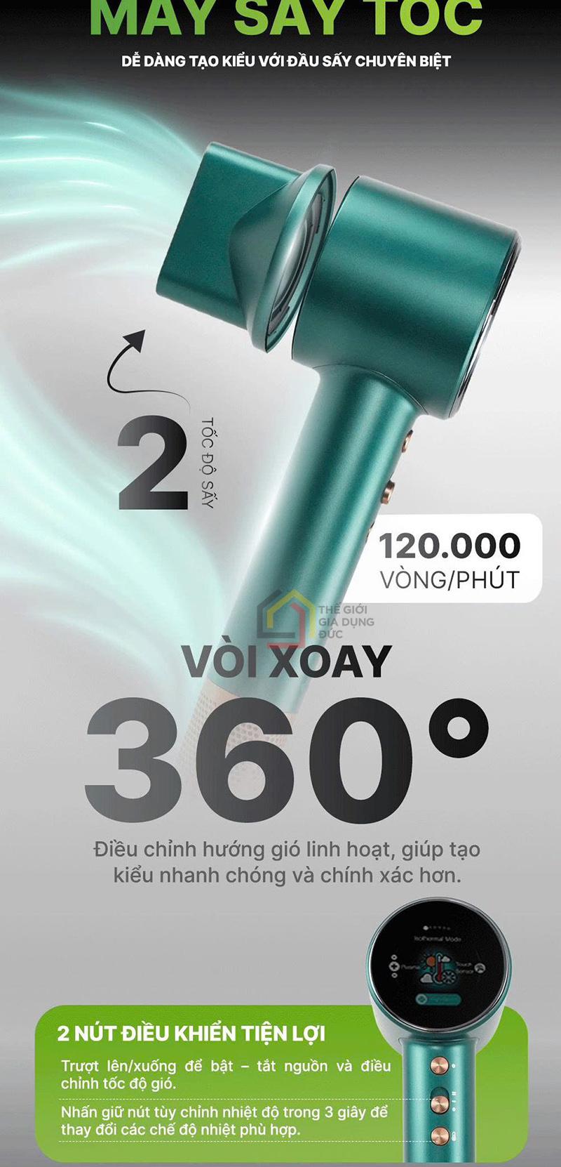 may-say-toc-plasma-habibullet-h9-premium-vilisse (5) Máy sấy tóc Plasma Habibullet H9 Premium Vilisse