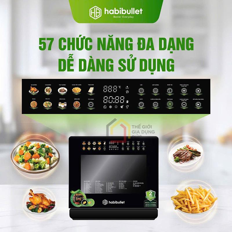 noi-chien-hap-hoi-nuoc-habibullet-fhb18-plus (4) Nồi chiên hấp hơi nước Habibullet FHB18 Plus