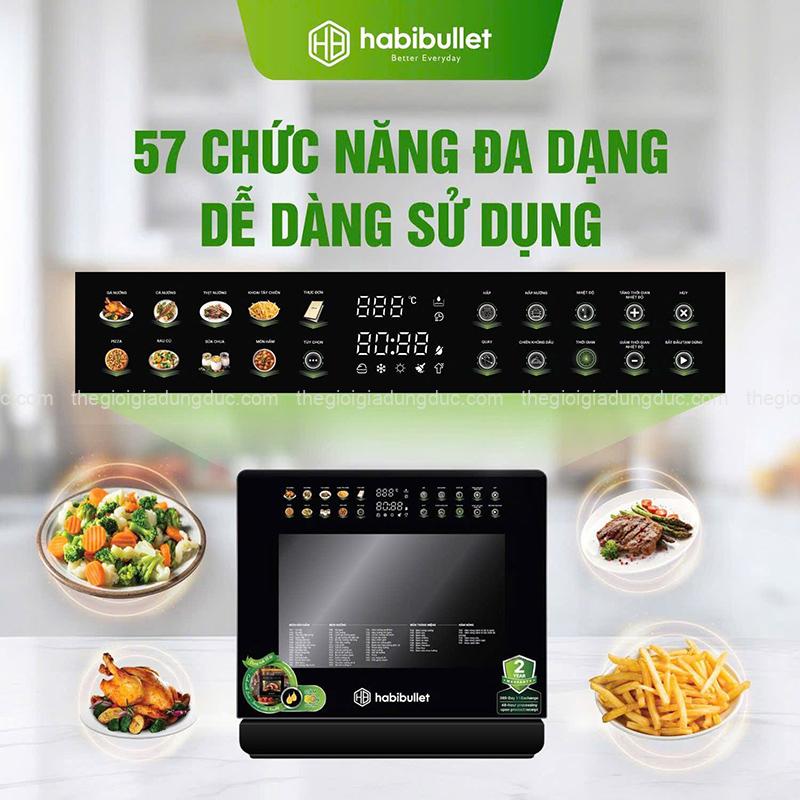 noi-chien-hap-hoi-nuoc-habibullet-fhb18-plus (4) Nồi chiên hấp hơi nước Habibullet FHB18 Plus