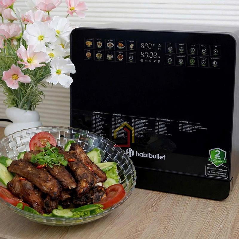 noi-chien-hap-hoi-nuoc-habibullet-fhb18-plus (7) Nồi chiên hấp hơi nước Habibullet FHB18 Plus