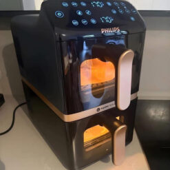 Nồi chiên không dầu 2 tầng Philips NA462/70