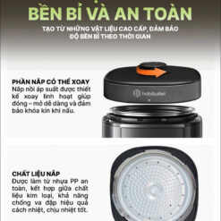 Nồi cơm áp suất đa năng Habibullet PHB-8386