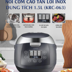 Nồi cơm cao tần tách đường Kaiyo KRC-063 1,5L