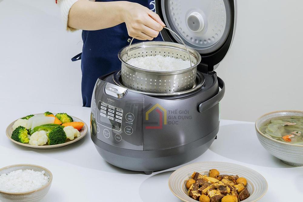 Nồi cơm cao tần tách đường Kaiyo KRC-063 1,5L