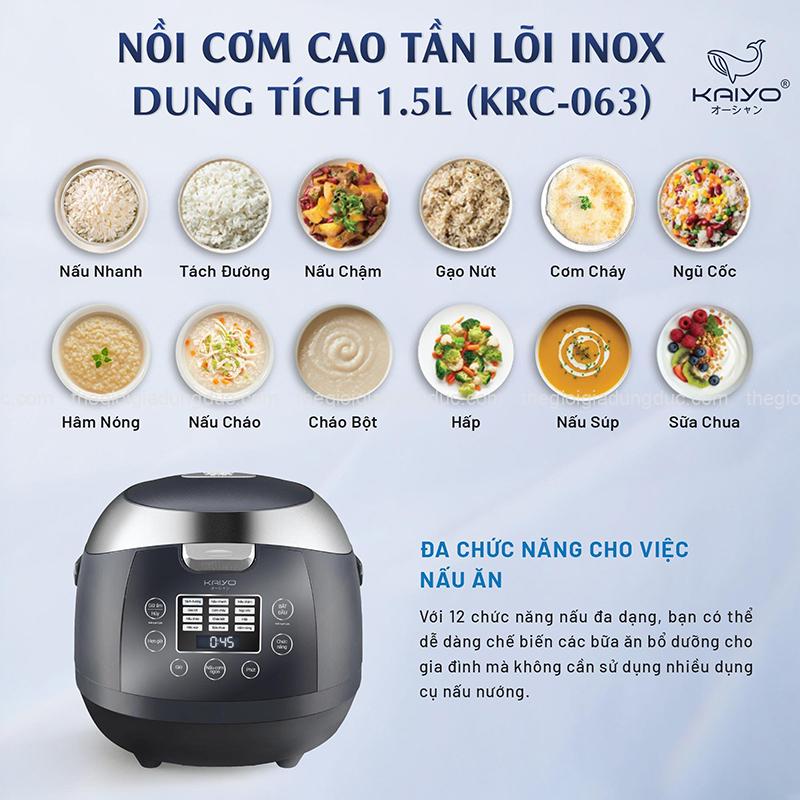 noi-com-cao-tan-tach-duong-kaiyo-krc-063-15l (2) Nồi cơm cao tần tách đường Kaiyo KRC-063 1,5L