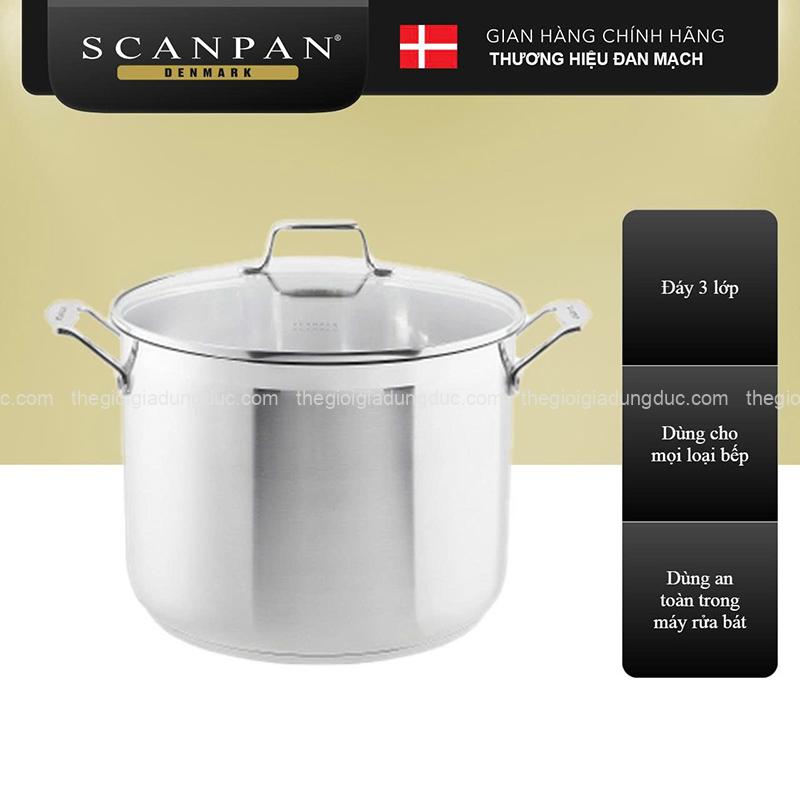 noi-luoc-ga-scanpan-impact-28cm-12l (2) Nồi luộc gà Scanpan Impact 28cm 12L