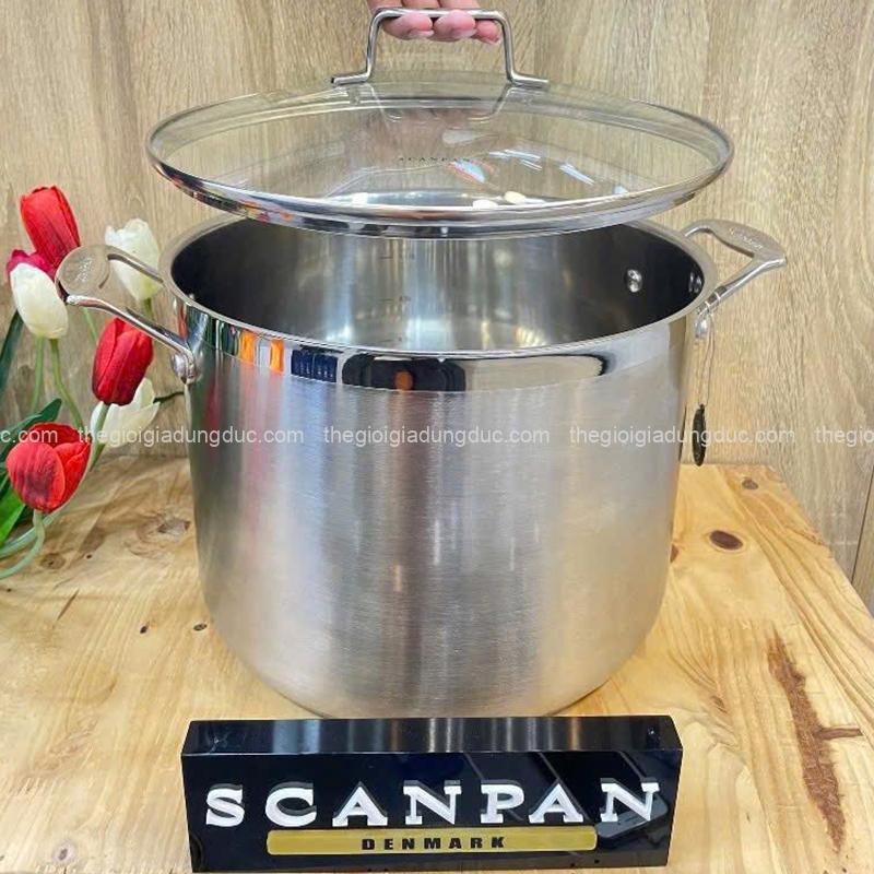 noi-luoc-ga-scanpan-impact-28cm-12l (4) Nồi luộc gà Scanpan Impact 28cm 12L