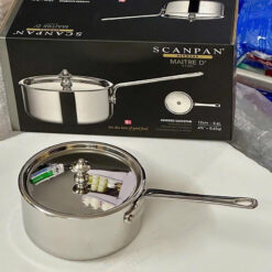 Quánh đúc liền khối Scanpan Mini có nắp (Φ 12cm)