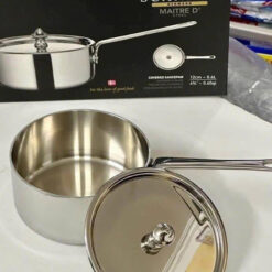 Quánh đúc liền khối Scanpan Mini có nắp (Φ 12cm)