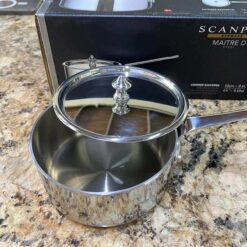 Quánh đúc liền khối Scanpan Mini có nắp (Φ 12cm)