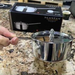 Quánh đúc liền khối Scanpan Mini có nắp (Φ 12cm)
