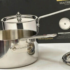 Quánh đúc liền khối Scanpan Mini có nắp (Φ 12cm)