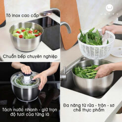 Rổ quay rau ULTTY cao cấp