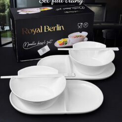 Set 2 bát ăn phở kèm 2 đĩa Royal Berlin