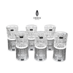 Set 6 cốc thủy tinh pha lê mài Irris DE GC285