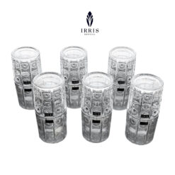 Set 6 cốc thủy tinh pha lê mài Irris DE GC285