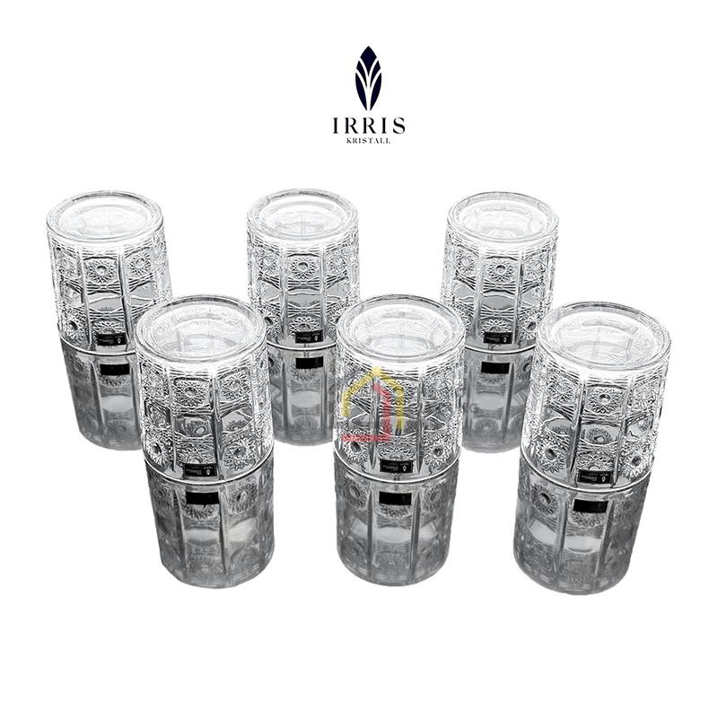 set-6-coc-thuy-tinh-pha-le-mai-irris-de-gc285 (3) Set 6 cốc thủy tinh pha lê mài Irris DE GC285