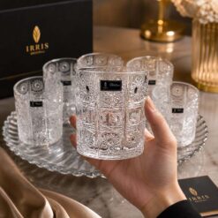 Set 6 cốc thủy tinh pha lê mài Irris DE GC285