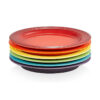 Set 6 đĩa cầu vồng Le Creuset 22cm