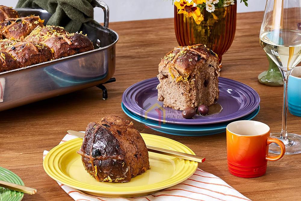 Set 6 đĩa cầu vồng Le Creuset 22cm